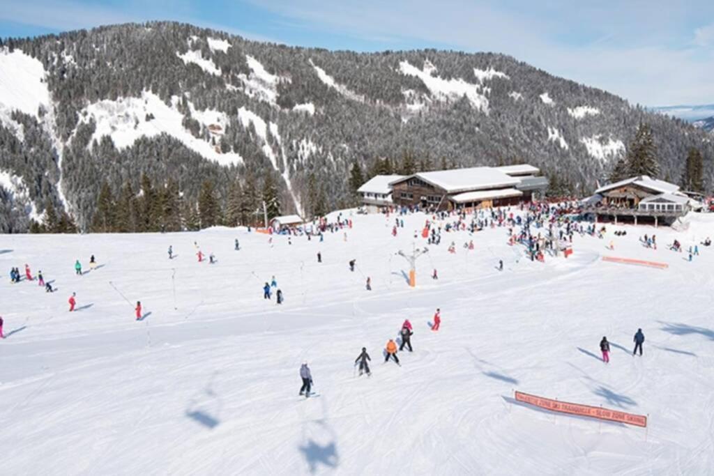 Les Cimes, Chaleureux Studio 4 Pers, 50M Du Telecabine, Vue Degagee Sur Les Pistes, Draps Non Compris Saint-Jean-dʼAulps Exteriör bild